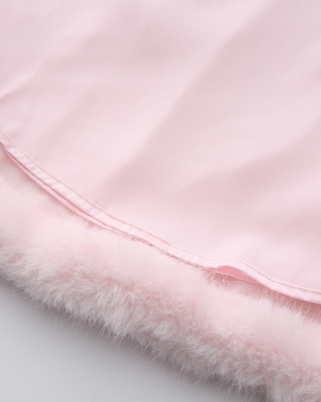 Kitty Princess Fur Chiffon Dress