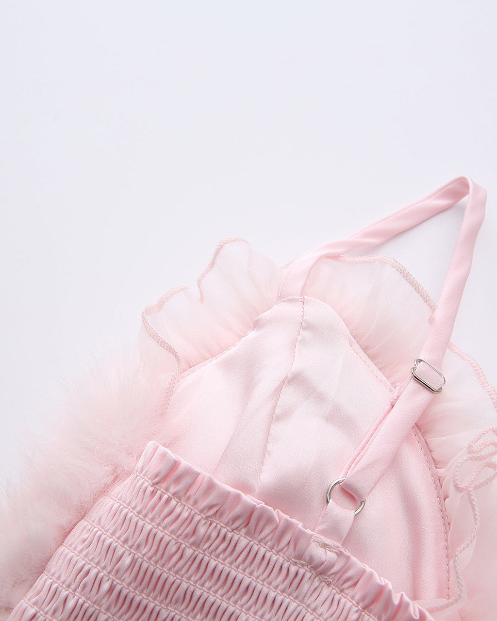 Kitty Princess Fur Chiffon Dress