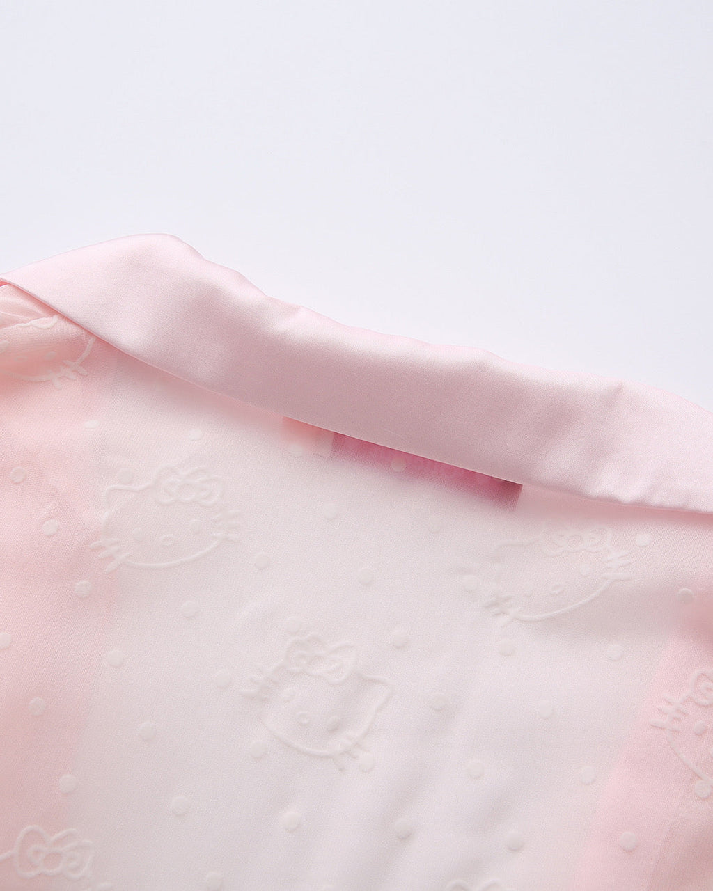 Kitty Princess Fur Chiffon Robe