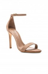 Perfect party sandals for any outfit ~ SCHUTZ Cadey Lee Heel in Neutral. Barely there ~ evening shoes ~ going out high heels