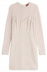 MISSONI Crochet Knit Dress with Wool. Designer knitwear | knitted dresses | winter fashion