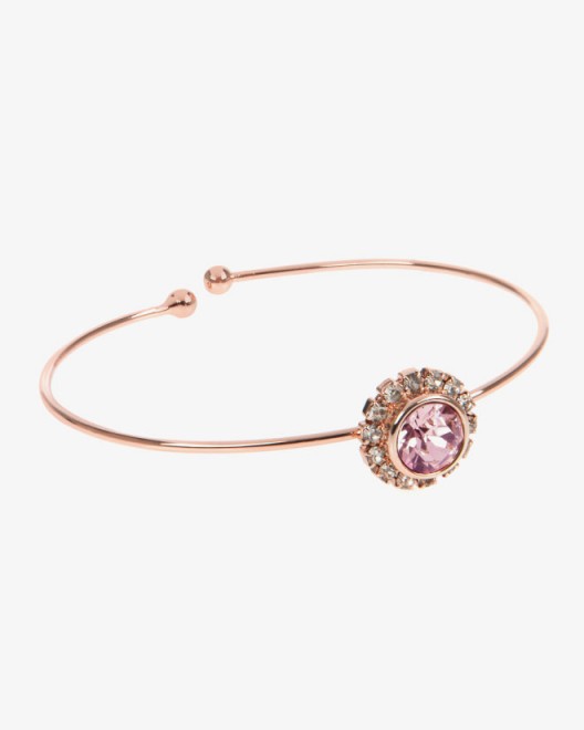 TED BAKER – SAPPELL Crystal bracelet light pink ~ slim bracelets ...