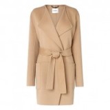 L.K.Bennett Janie Cashmere Coat fudge. Chic belted coats ~ winter outerwear ~ luxury style fashion