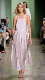 I love this shimmering sequined dress by Tibi – ÉCLAIR SEQUINS OVERALL DRESS ~ summer occasion dresses