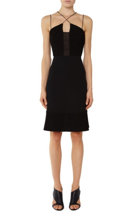 ROLAND MOURET CLERE DRESS in black ~ little black dresse ~ chic lbd ~ occasion dresses ~ designer fashion