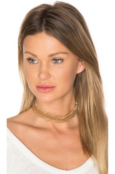 ETTIKA ~ BRAIDED CHOKER. Leather chokers | boho style jewellery