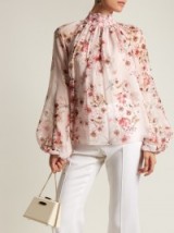 GIAMBATTISTA VALLI Anemone silk-georgette blouse