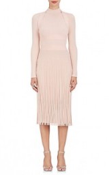 CEDRIC CHARLIER Rib-Knit Midi-Dress