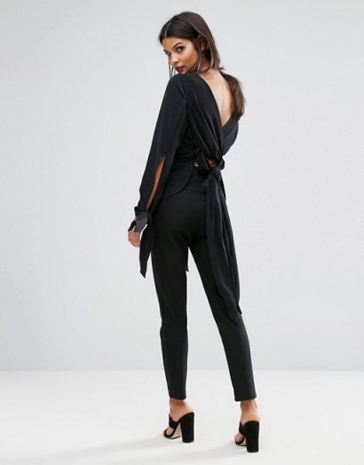 Finders I Spy Tie Back Long Sleeve Top