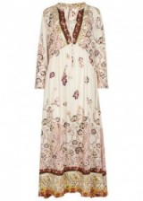 FREE PEOPLE If Only You Knew printed midi dress