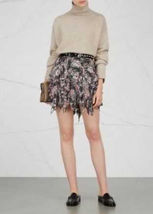 ISABEL MARANT ÉTOILE Jocky ruffled georgette mini skirt