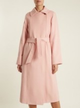 MAX MARA Soldato coat ~ pale-pink winter coats ~ classic style