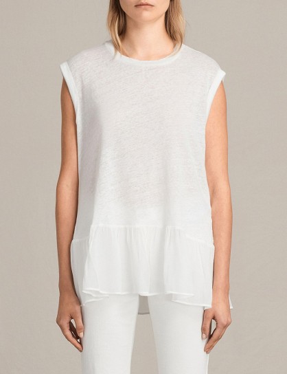 ALLSAINTS Jody linen top