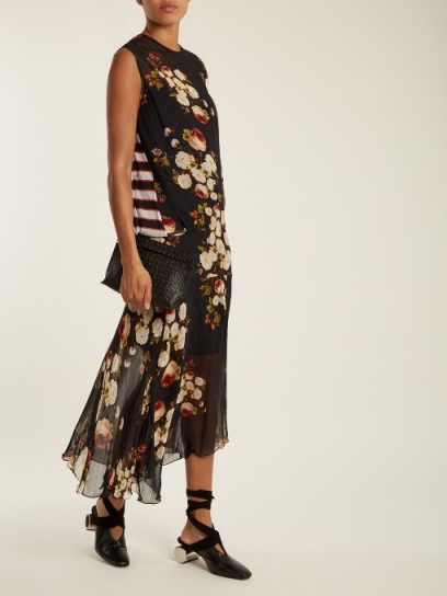 PREEN LINE Charlotte peony-print midi dress