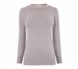 Warehouse EMBELLISHED PEARL JUMPER / jumpers / knitwear