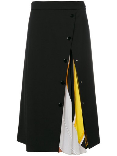 EMILIO PUCCI tear plisse skirt