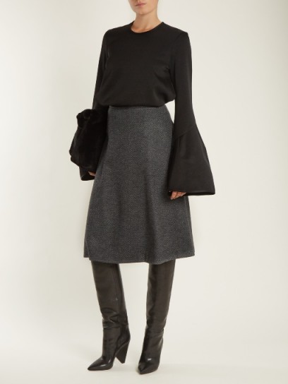 MAX MARA Girante skirt ~ grey skirts