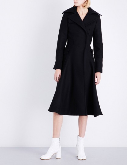 JACQUEMUS Le Manteau oversized wool coat ~ black tailored coats