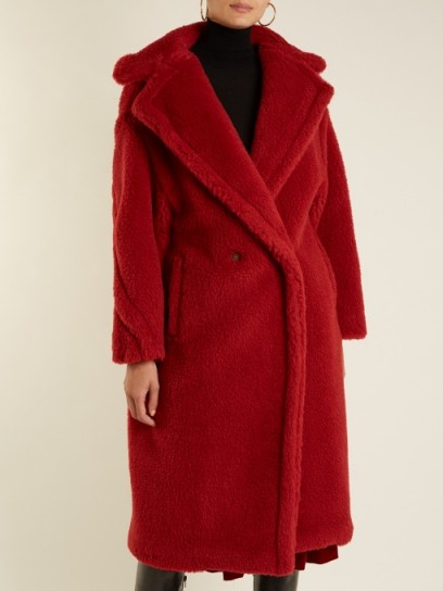 MAX MARA Pappino coat ~ red winter coats