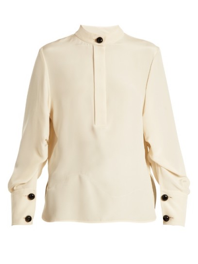 SPORTMAX Perak blouse ~ ivory blouses