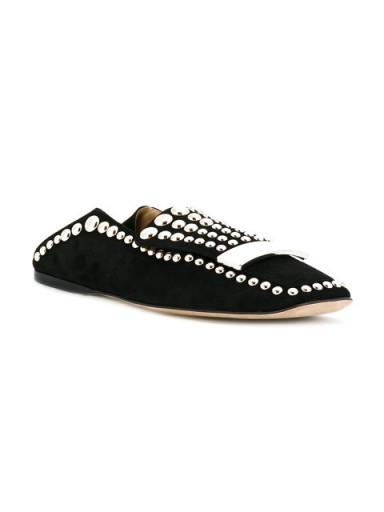 SERGIO ROSSI studded mules