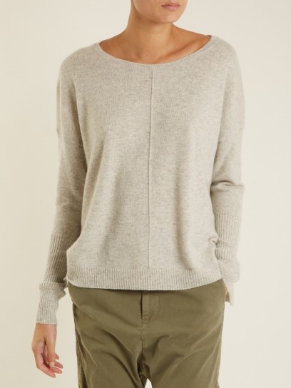 NILI LOTAN Sivan boat-neck cashmere-knit sweater