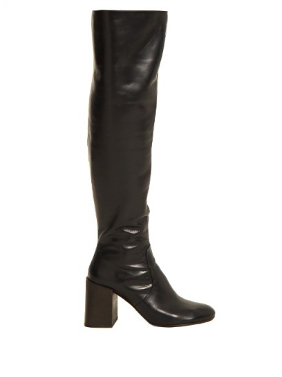 ACNE STUDIOS Sonny leather over-the-knee boots