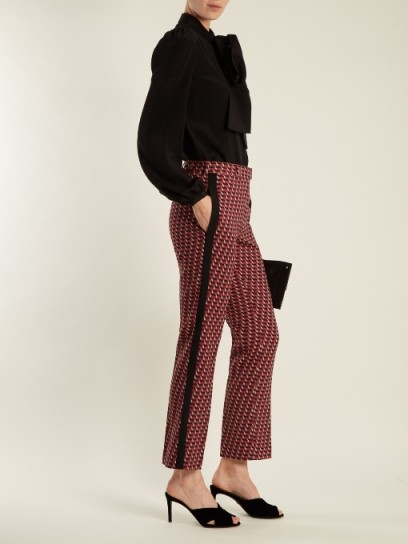 ETRO Violante slim-leg stretch-wool trousers