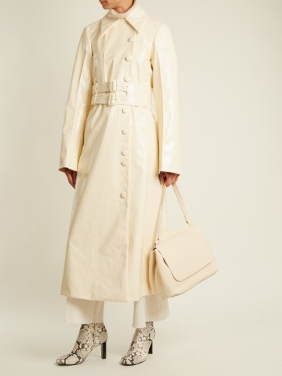 JOSEPH Ardal coated trench coat ~ contemporary cream coats