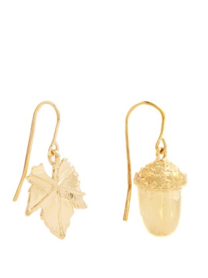 AURÉLIE BIDERMANN Barbizon gold-plated earrings