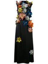 CHRISTOPHER KANE sleeveless flower embellished dress / floral dresses