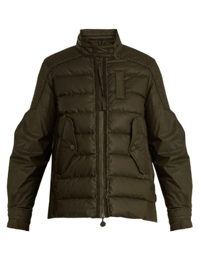 MONCLER Claire quilted-down cotton jacket ~ stylish padded jackets