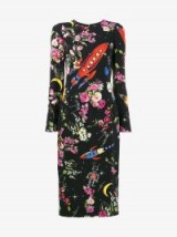 Dolce & Gabbana Rocket And Floral Midi-Dress