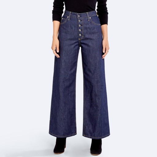 Eve Denim CHARLOTTE CULOTTE ~ blue culottes