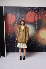 Topshop Faux-Fur Chubby Coat / oversized coats