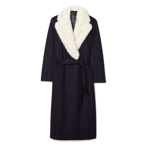 LodenTal FAUX FUR ROBE COAT