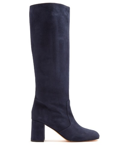 MARYAM NASSIR ZADEH Lune suede knee-high boots