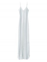 Nili Lotan ICE BLUE CAMI GOWN | long slip dresses