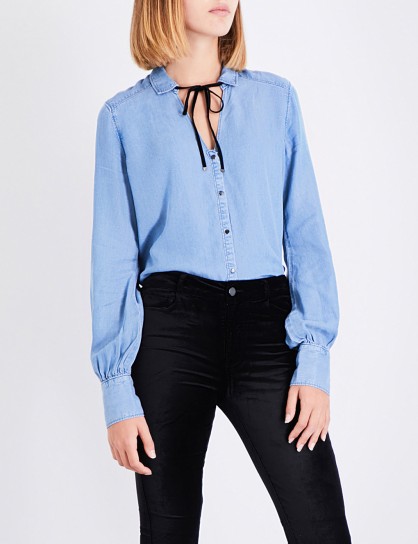 PAIGE DENIM Bronte chambray shirt | denim shirts