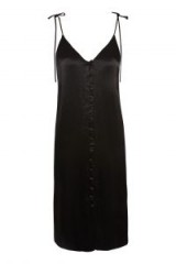 TOPSHOP Satin Midi Slip Dress – lbd – evening luxe