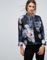 Ted Baker Chelsea Contrast Piping Shirt / floral shirts