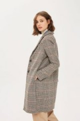 Topshop Heritage Check Coat ~ checked coats