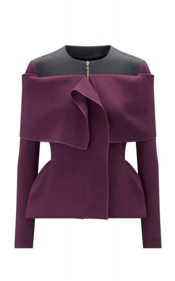 Roland Mouret EBERTON JACKET ~ purple fitted jackets ~ chic style