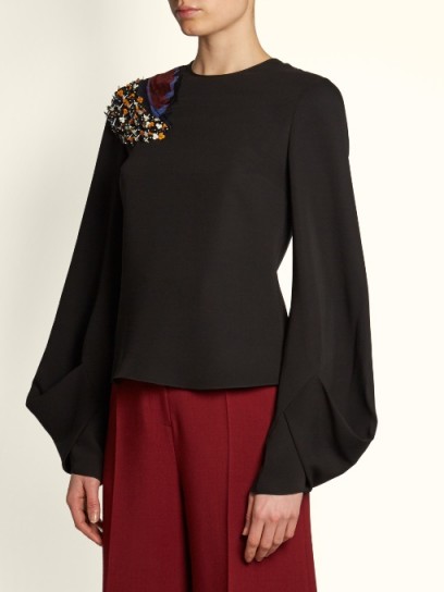 ROKSANDA Florina origami-sleeved cady top