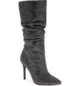 JESSICA SIMPSON Layzer Embellished Slouch Boot | crystal slouchy boots