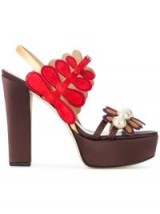 PAULA CADEMARTORI Rosaline platform sandals / yummy floral platforms