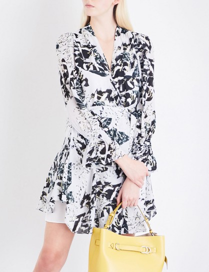 REISS Serenella chiffon dress ~ feminine printed dresses