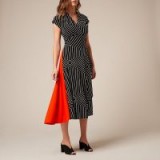 L.K. Bennett x Preen SHELLY BLACK PRINT DRESS – monochrome printed dresses