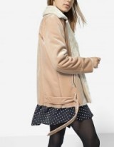 Stradivarius Double-sided velvet biker jacket | luxe style winter jackets