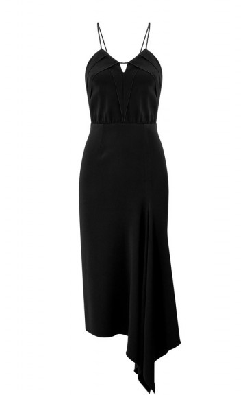 ROLAND MOURET FAZELEY DRESS ~ chic lbd ~ strappy Christmas party clothing